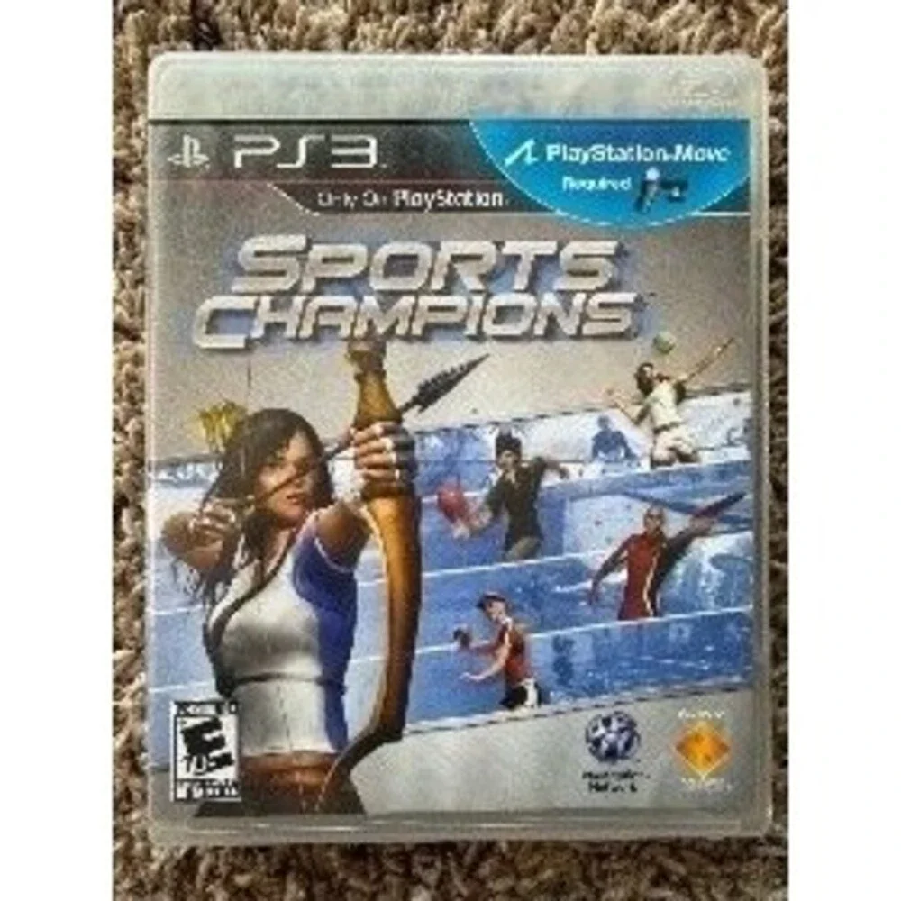 PlayStation Sports Champions PS3 PlayStation Move Required Disc Case Manual